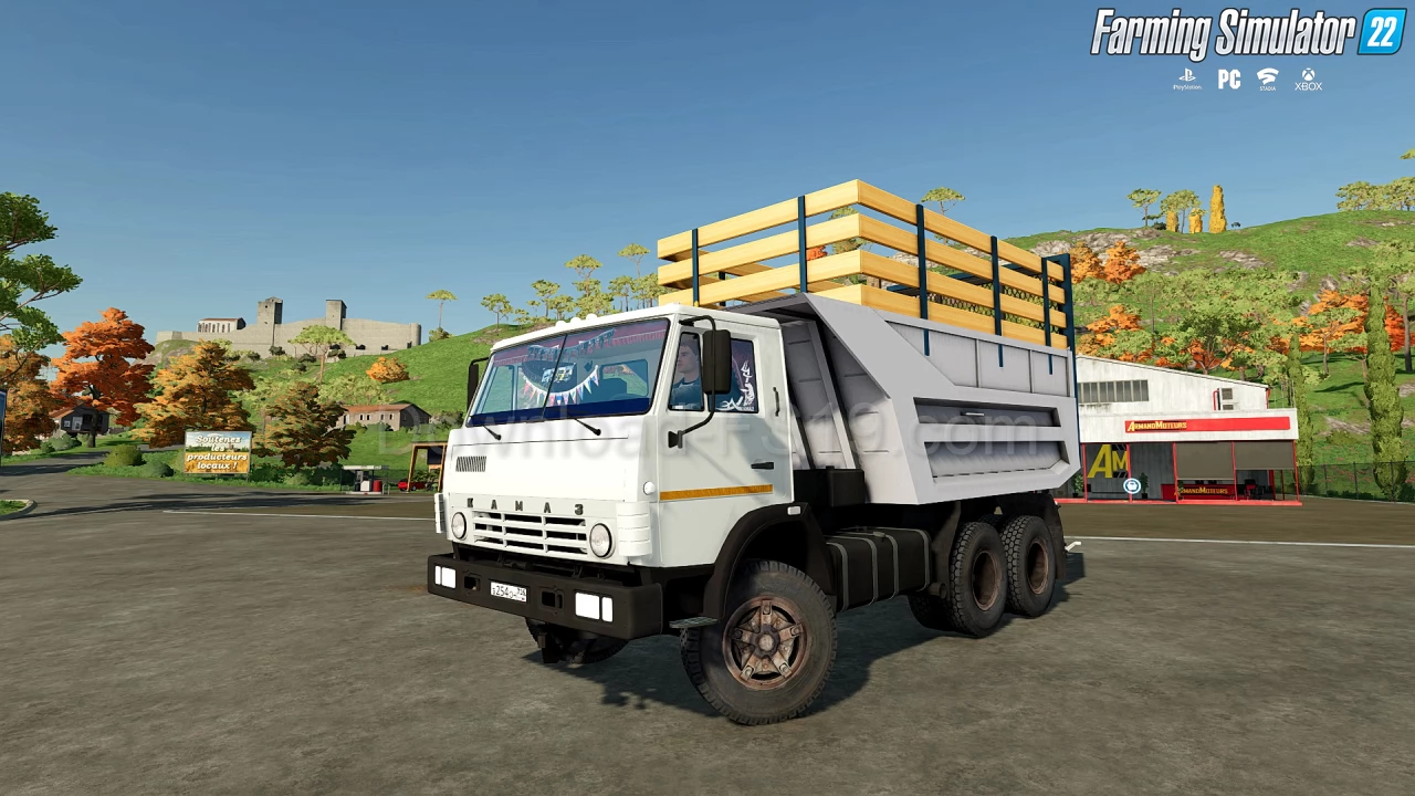 KamAZ-55111 Sovok Truck v1.0 for FS22