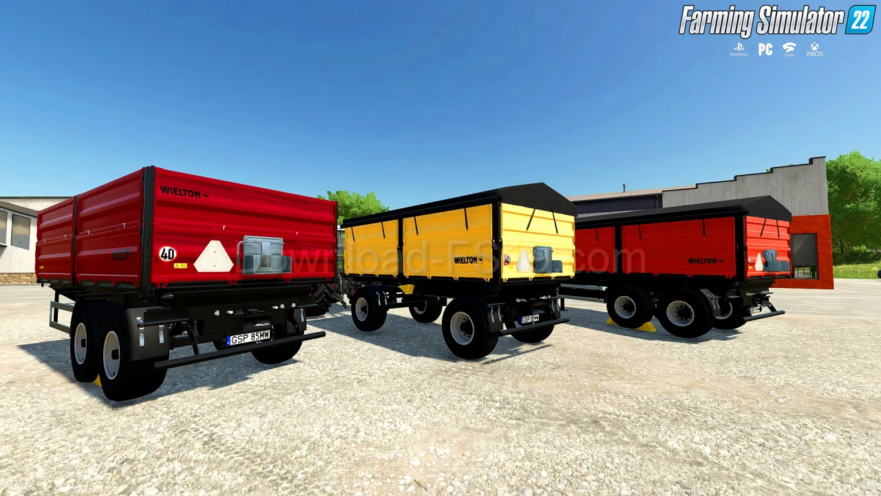 Wielton Pack Trailers v1.0 for FS22