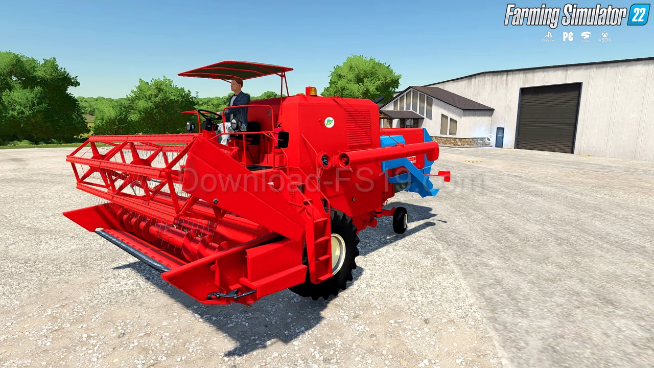 Bizon Z056 with Chopper v1.0 for FS22