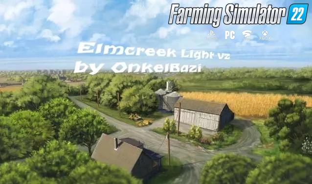 Elmcreek Map (Light Edit) v2.0 for FS22