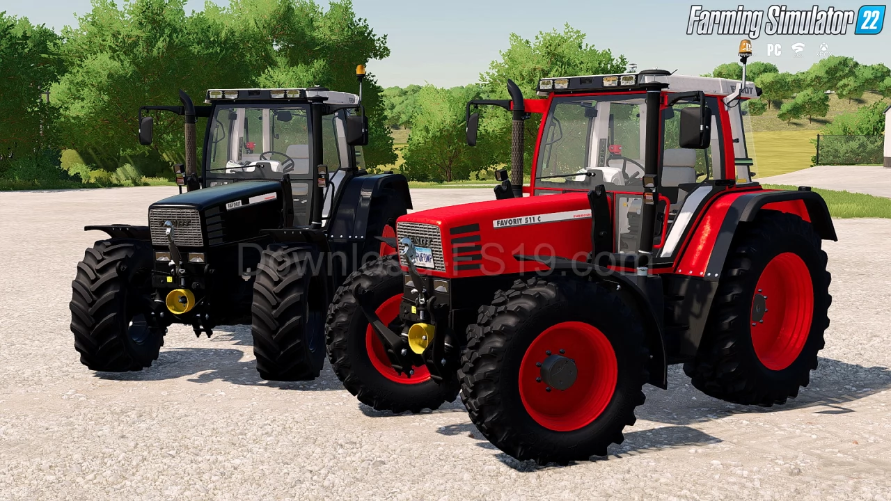 Fendt 500 Favorit Tractor v1.0 By Raser0021 for FS22