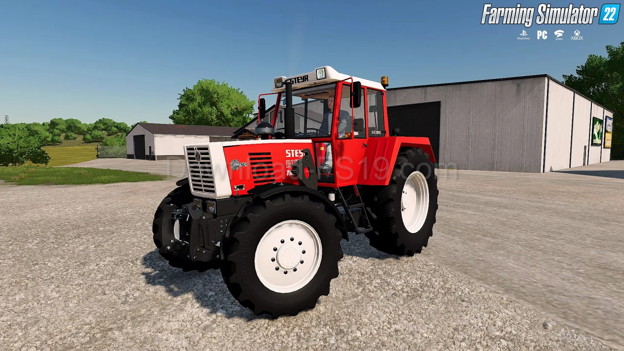 Steyr 8150 SK1 Turbo Tractor v1.0 Edit by domip for FS22