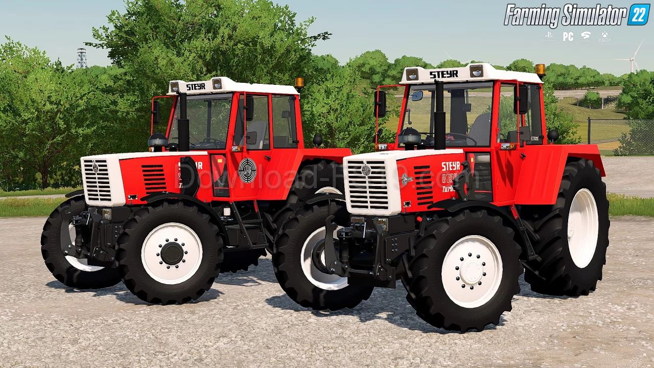 Steyr 8150 SK1 Turbo Tractor v1.0 Edit by domip for FS22