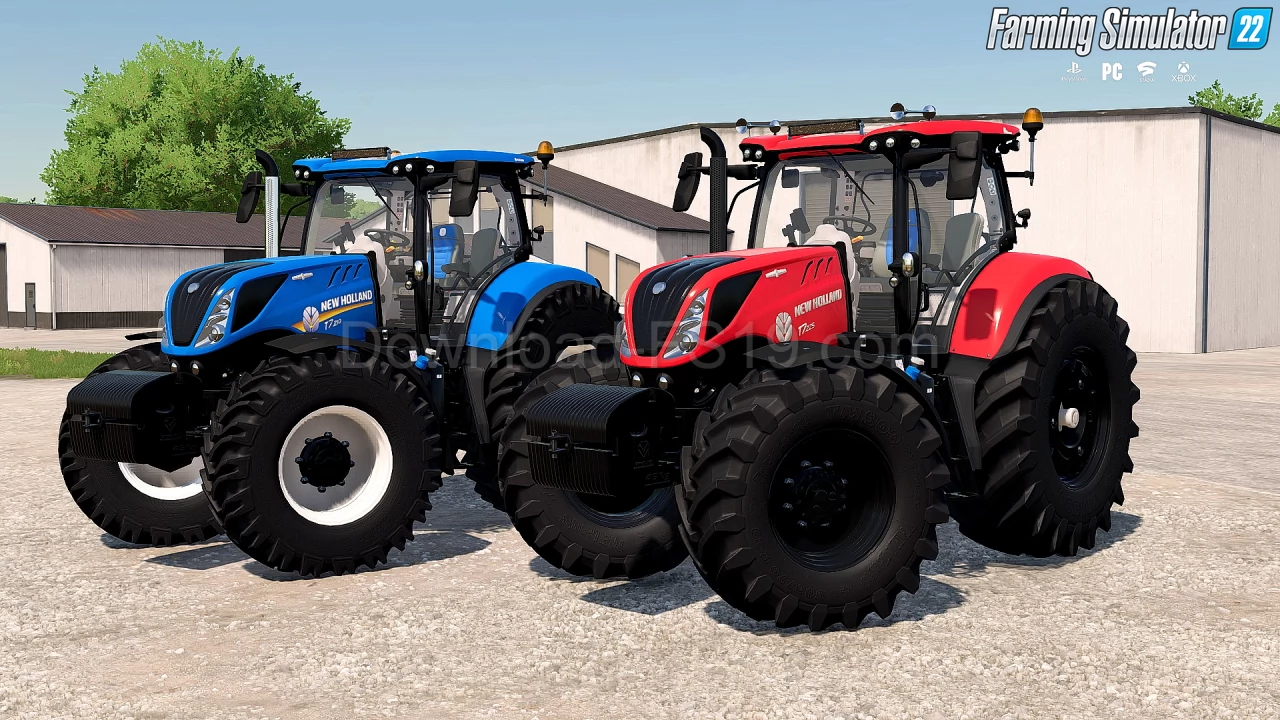 New Holland T7 SWB Tractor v1.0 for FS22