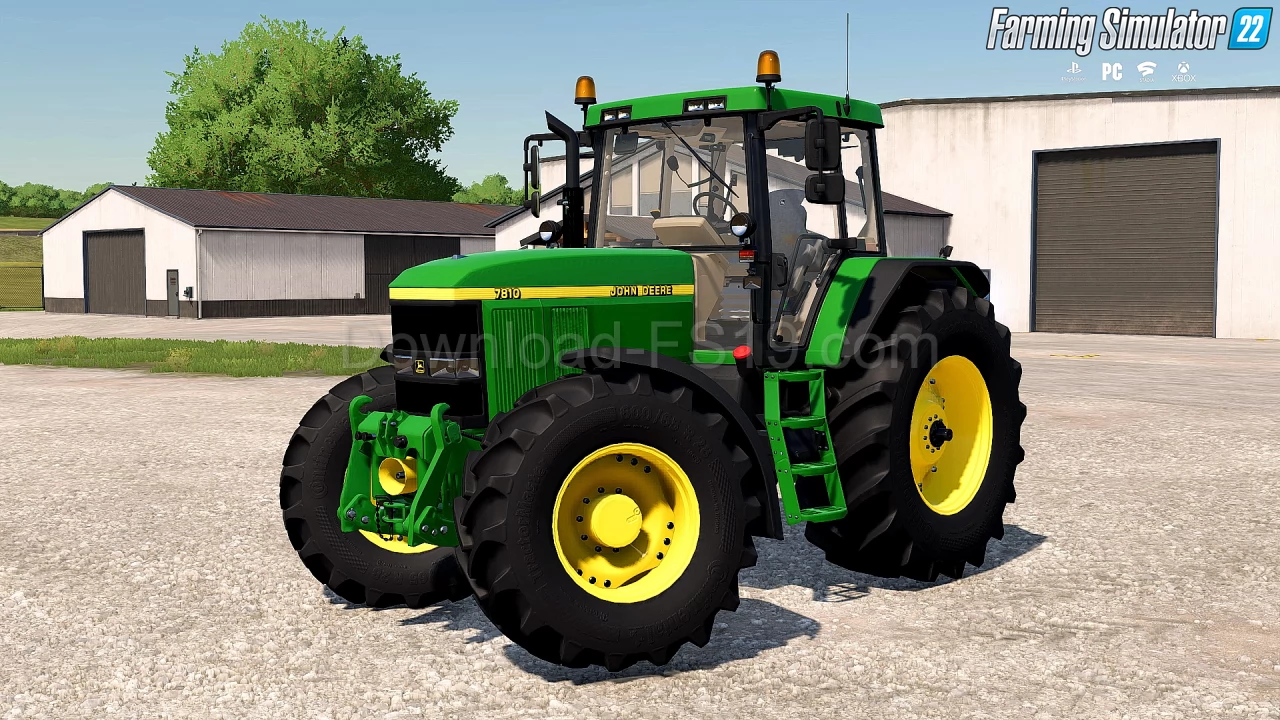 John Deere 7810 Turbo Tractor v1.0 for FS22