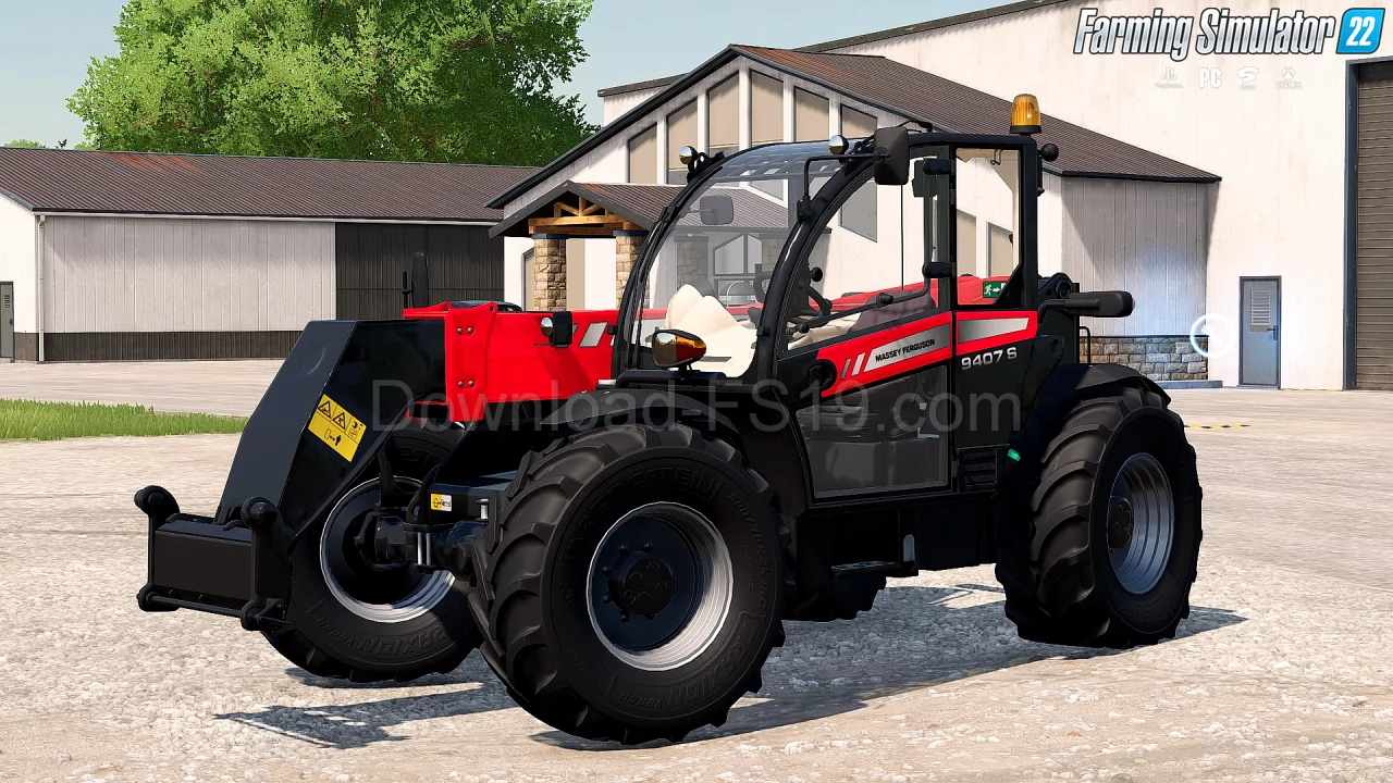 Massey Ferguson 9407 S v1.2.5 for FS22