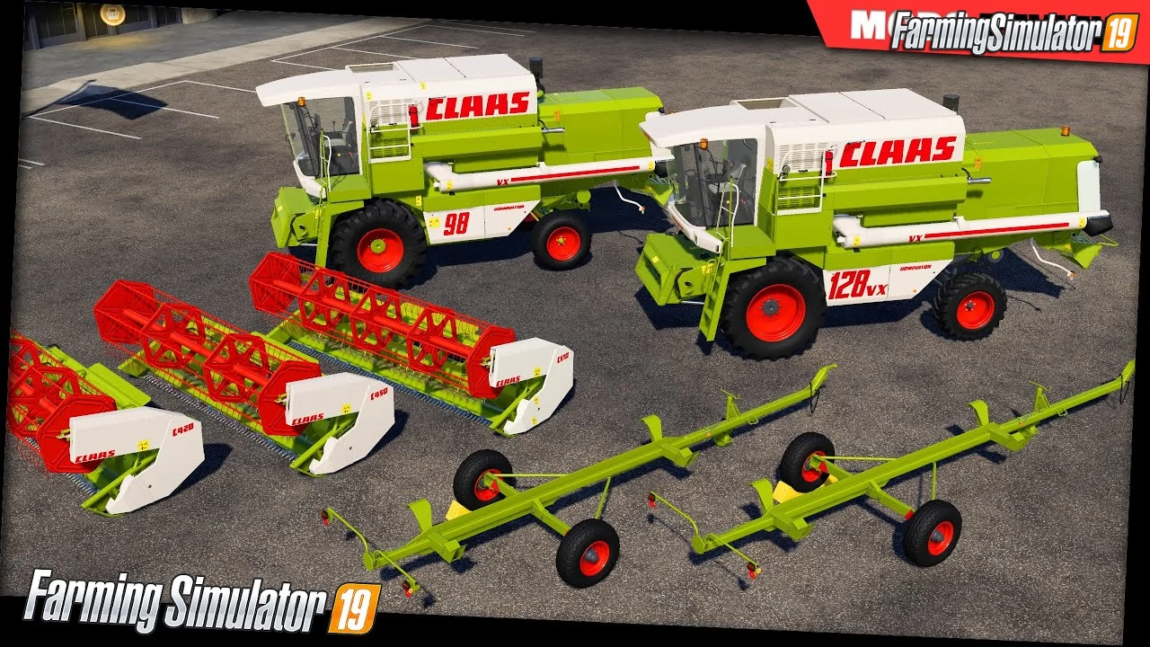 Claas Dominator VX 98/108/128 v1.2 for FS19