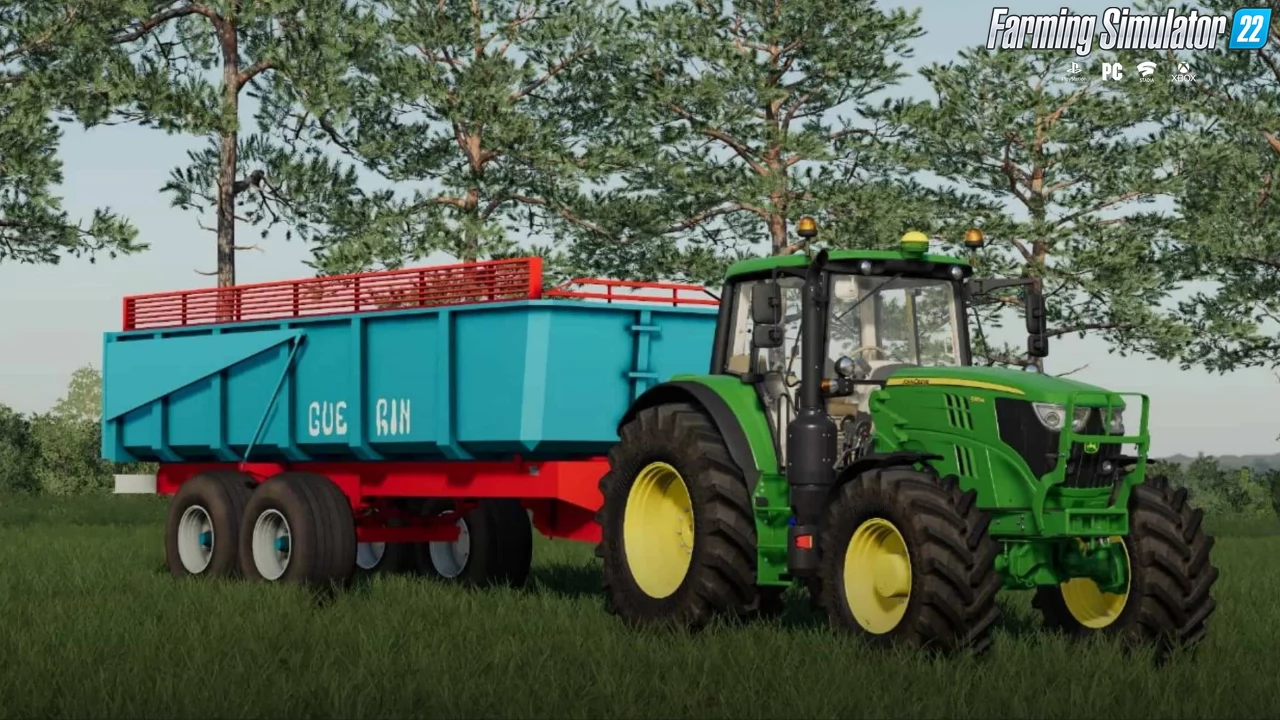 Guerrin 18T Trailer v1.0 for FS22