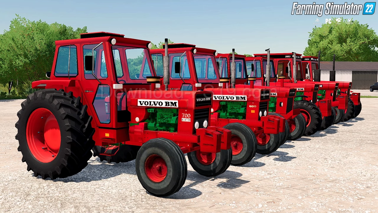 Volvo BM Pack Tractors v1.0.0.1 for FS22