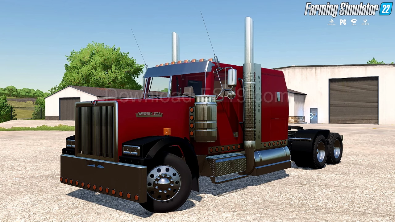 Western Star Lowmax Truck v1.0 for FS22