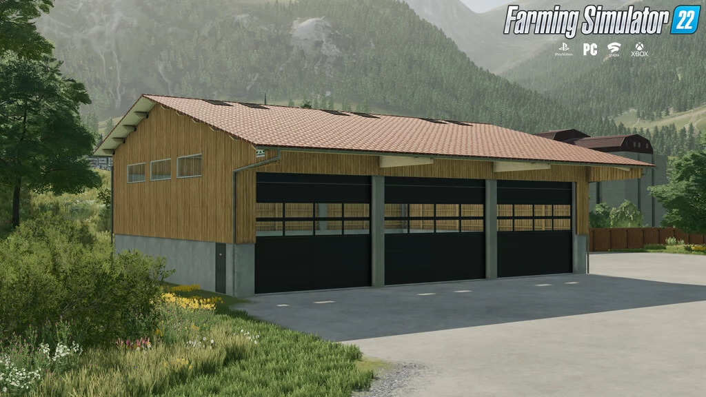 Composite Machinesheds v1.0 for FS22