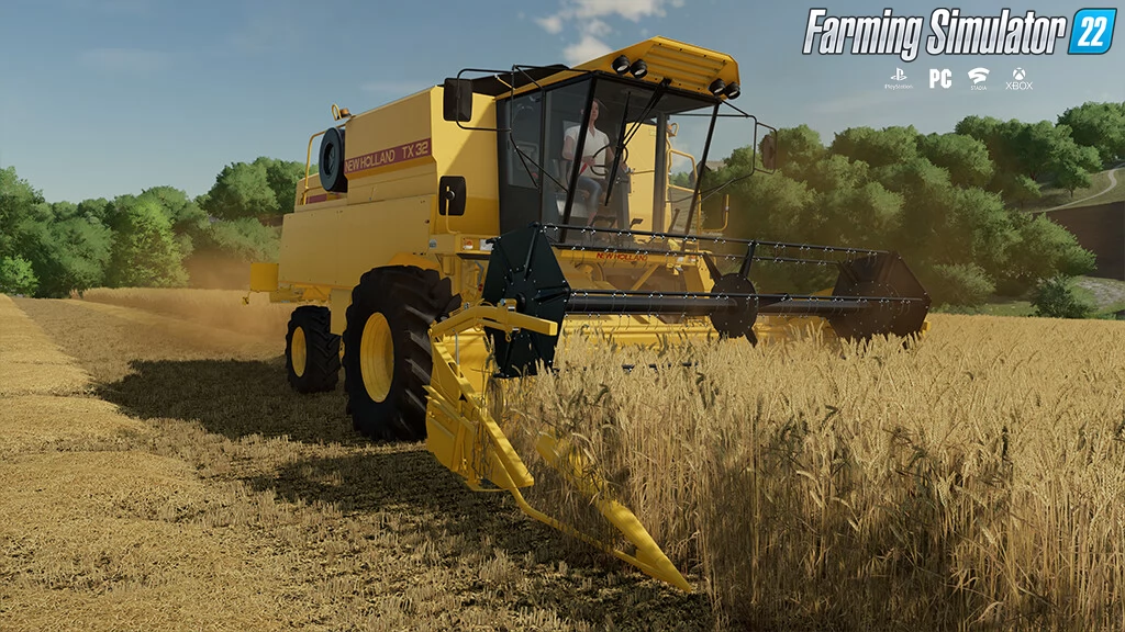 New Holland TX 32 Harvester v1.0 for FS22