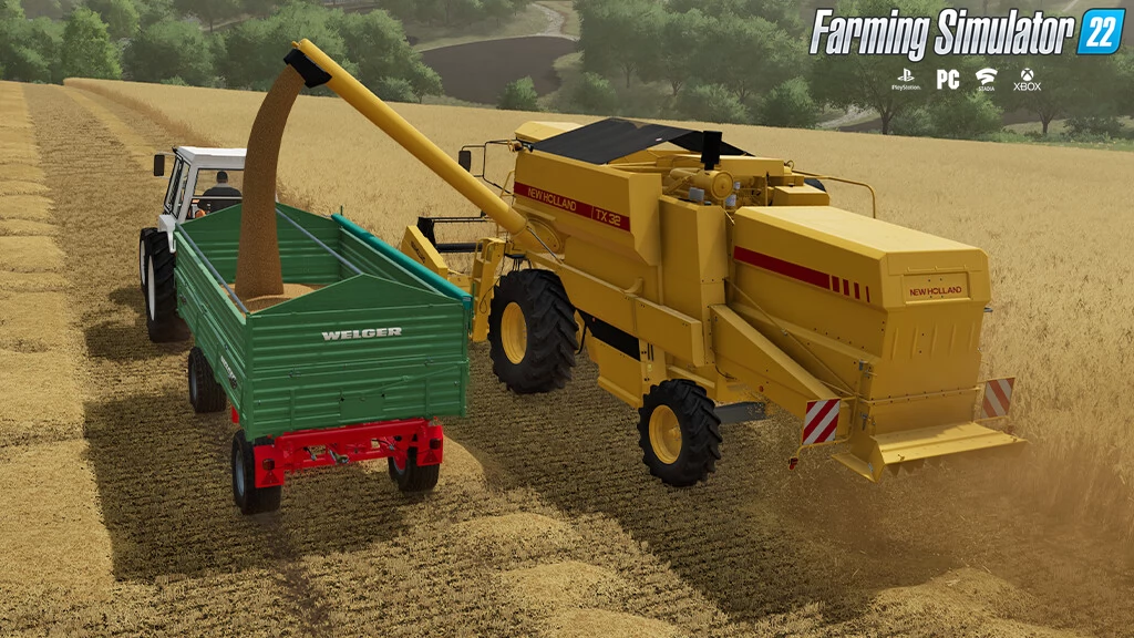 New Holland TX 32 Harvester v1.0 for FS22