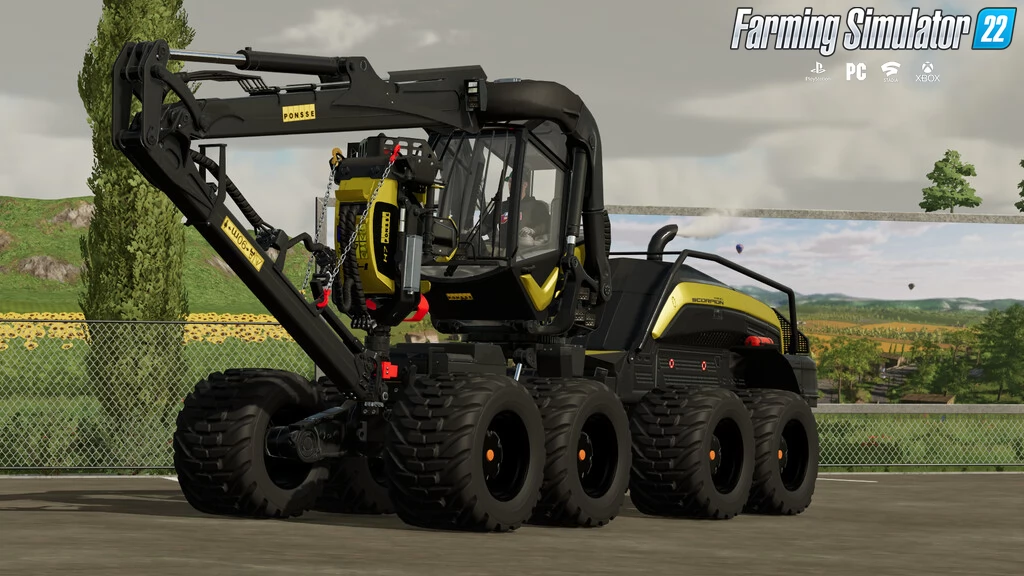 Ponsse ScorpionKing v1.1.1 for FS22