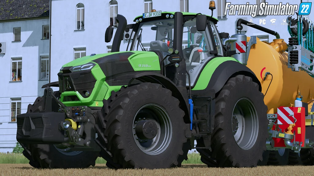 Deutz-Fahr Series 9 Tractor v2.0 for FS22