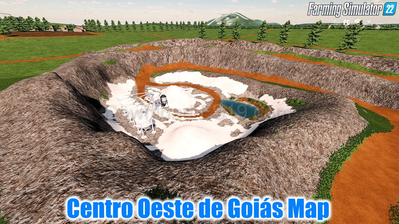 Centro Oeste de Goiás Map v1.0 for FS22