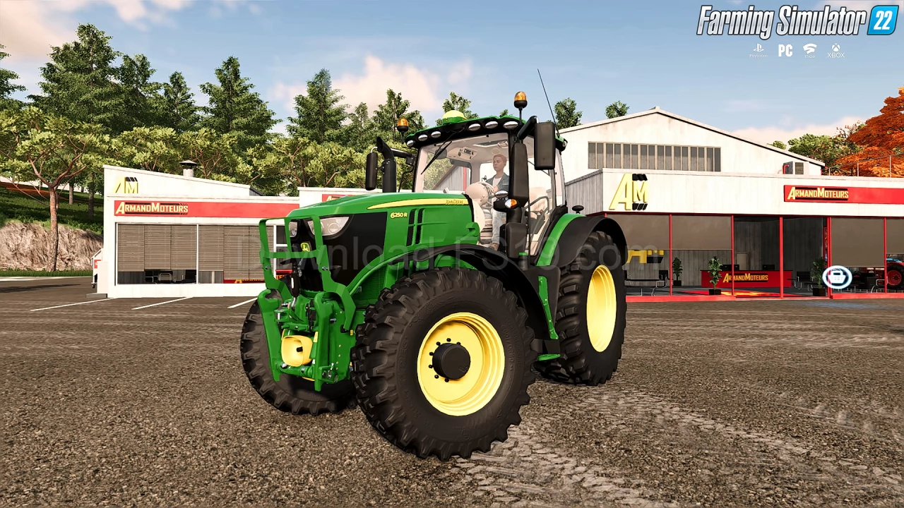 John Deere 6R Tractor v1.0.0.2 for FS22