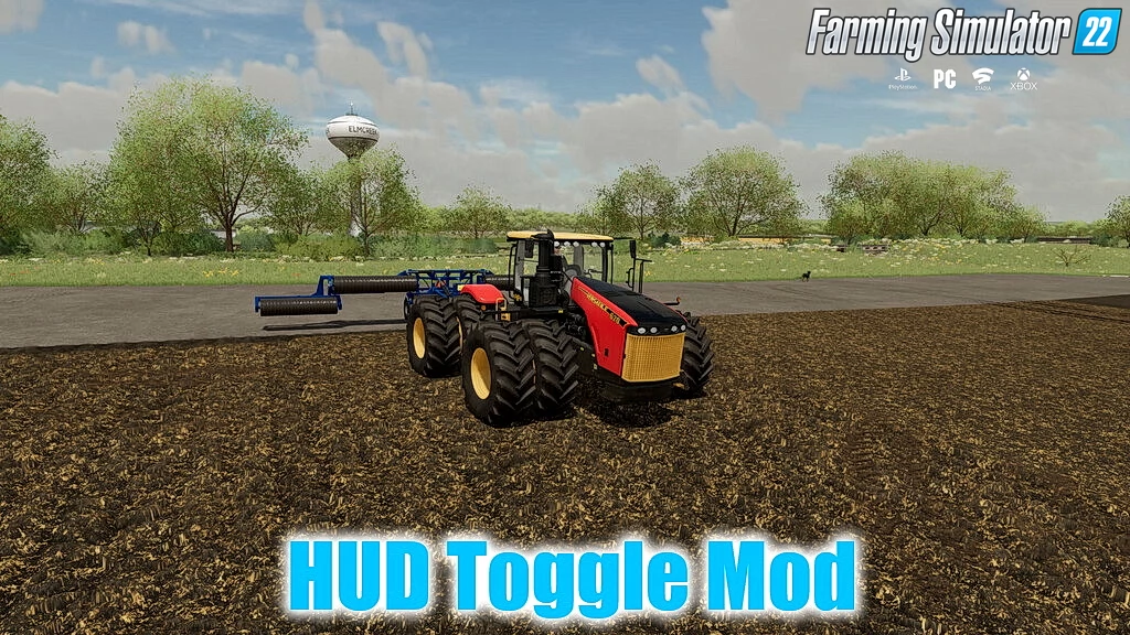 HUD Toggle Mod v1.0 By ViperGTS96 for FS22