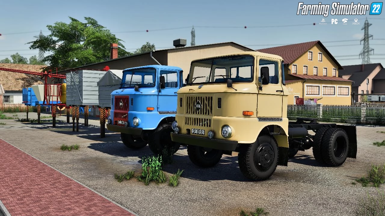 IFA W50 Pack Trucks v2.0.2 for FS22