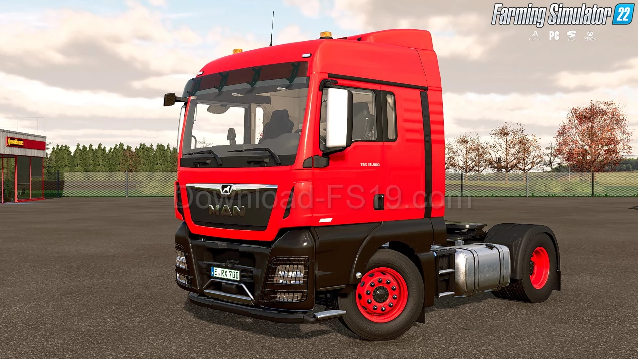 MAN TGX 18.500 4X2 Truck v1.1.1.1 for FS22