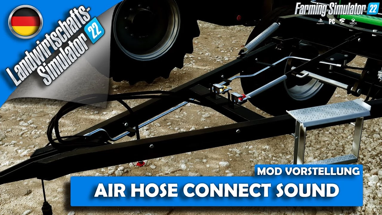 Air Hose Connect Sound v1.0.1.1 for FS22