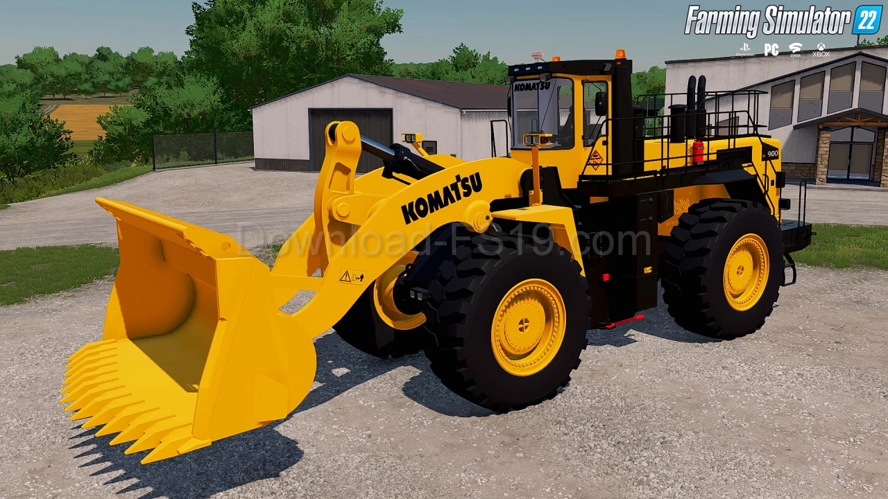 Komatsu WA-900 Mining Loader v1.0 for FS22