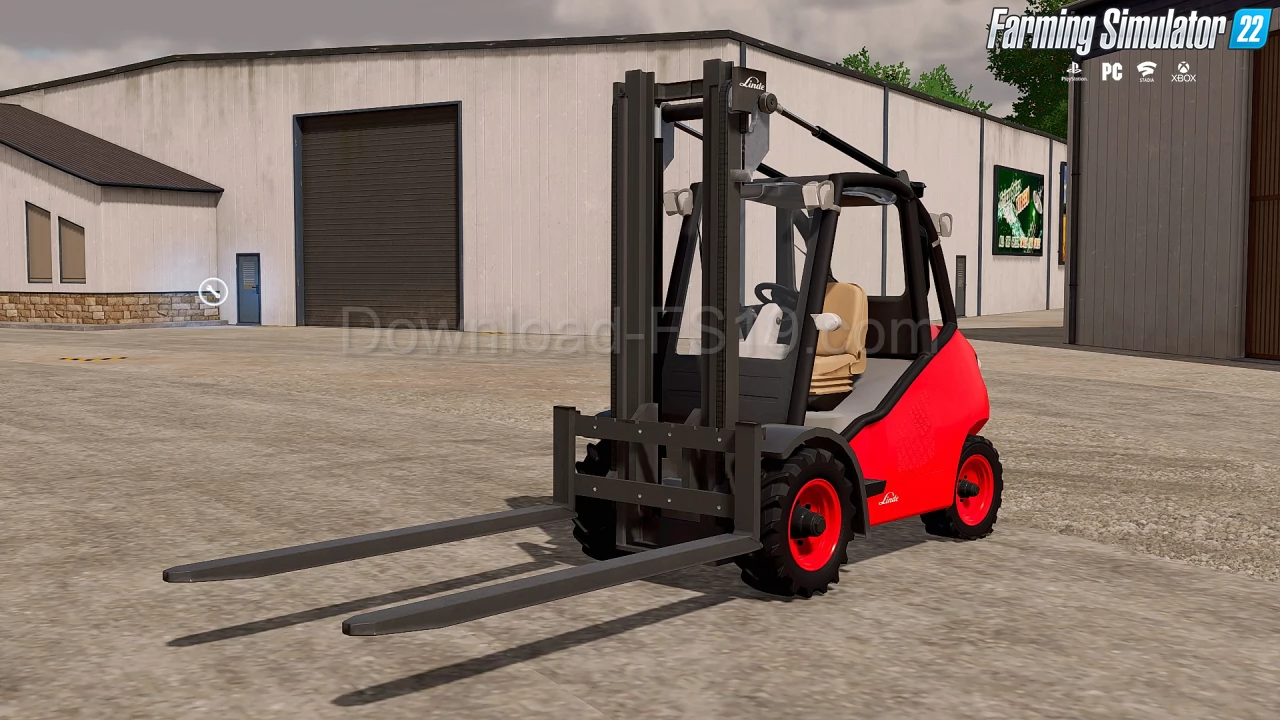 Linde H40D + Tools v1.0 for FS22