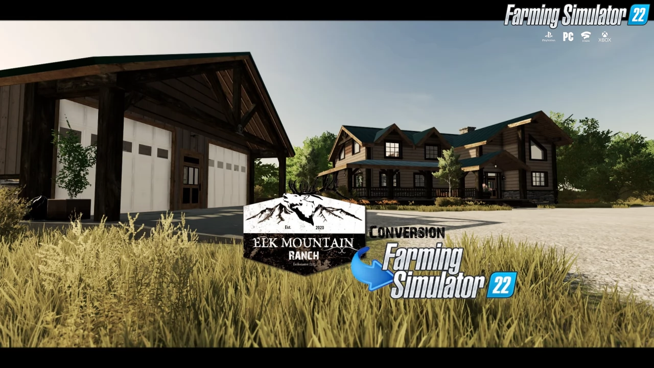 Elk Mountain Ranch Set v1.0 for FS22