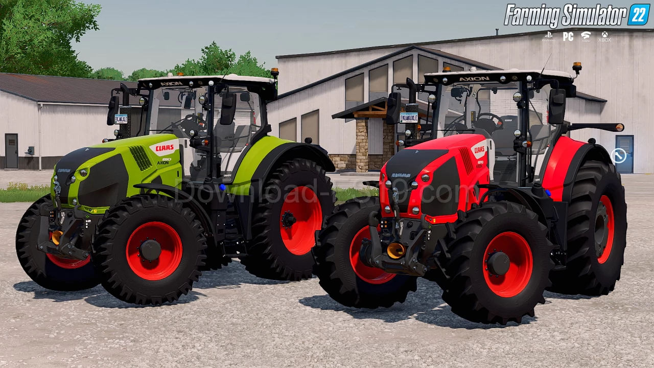 Claas Axion 800 Series Tractor v1.0.0.1 for FS22