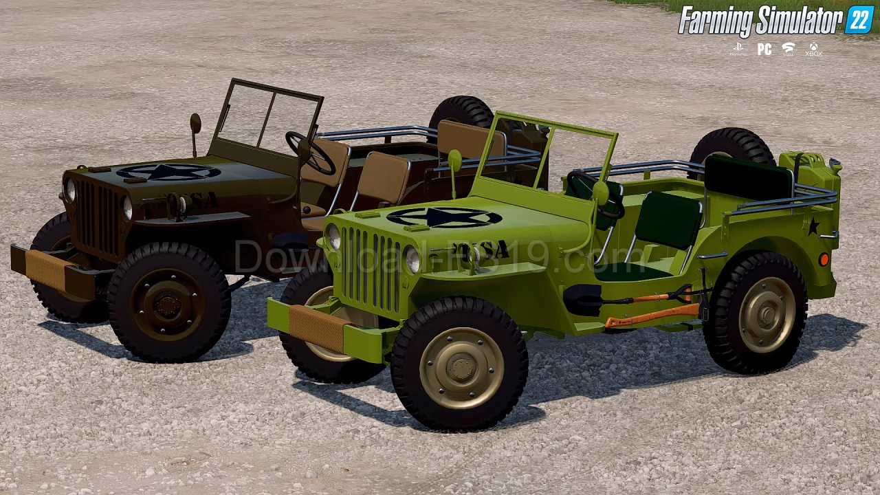 Jeep Willys 4X4 v1.0 By MyGameSteam for FS22