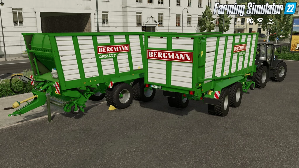 Bergmann Carex 370 S Trailer v1.0.2 for FS22