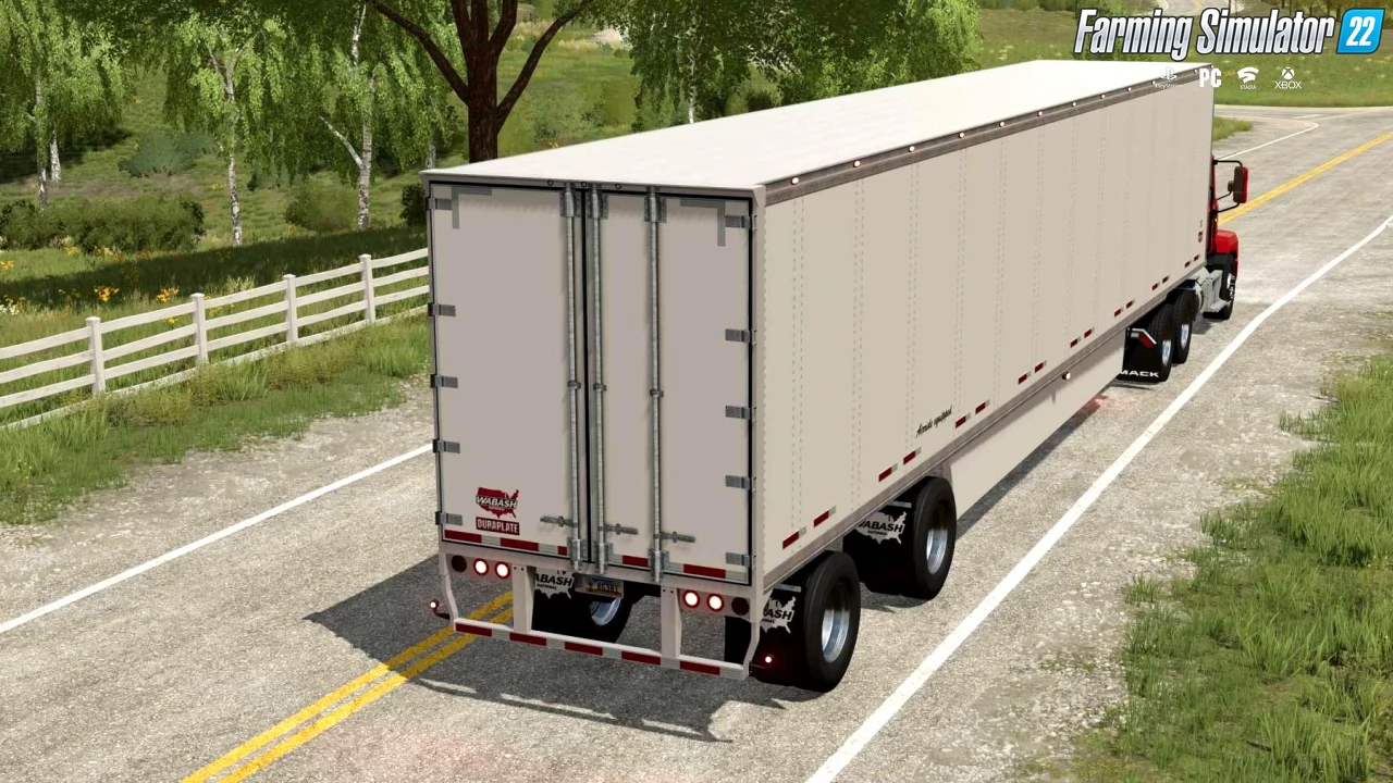 Wabash Van Reefer Trailer v1.0 for FS22