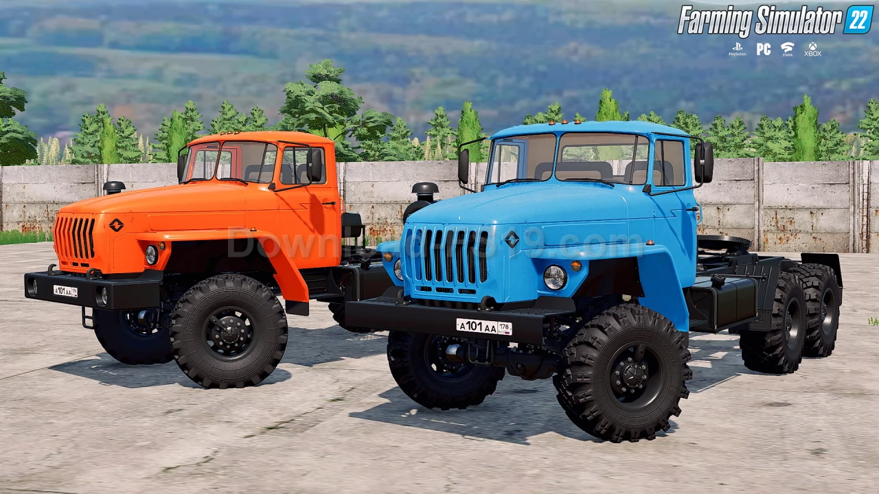 Ural 44202 Truck v1.0.2 for FS22
