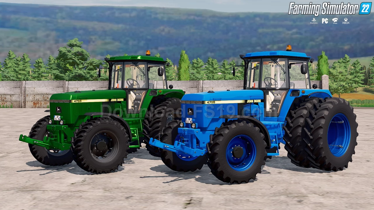 John Deere 4755 Tractor v1.0 for FS22