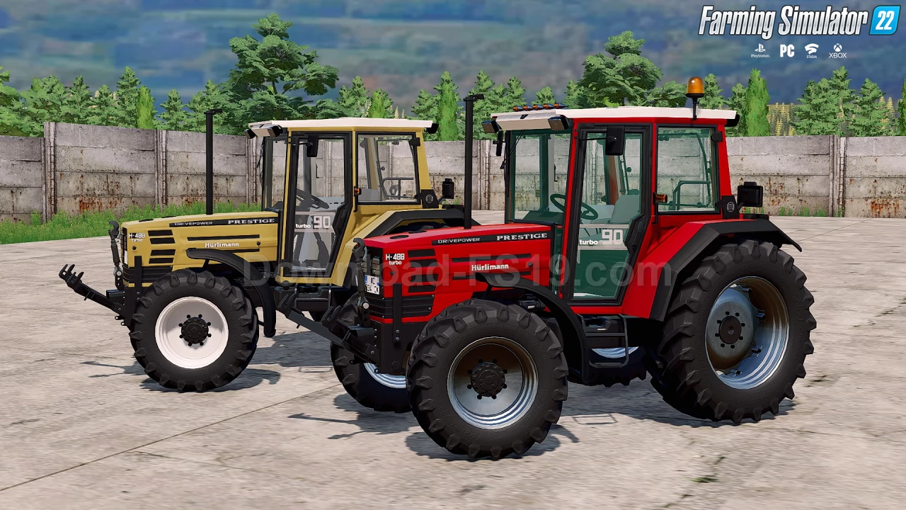 Hurlimann H488 Tractor v1.0 for FS22