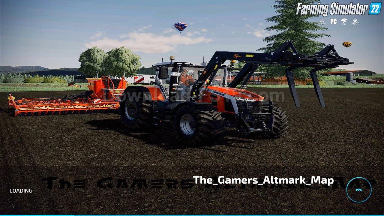 The Gamers Altmark Map v1.2 for FS22