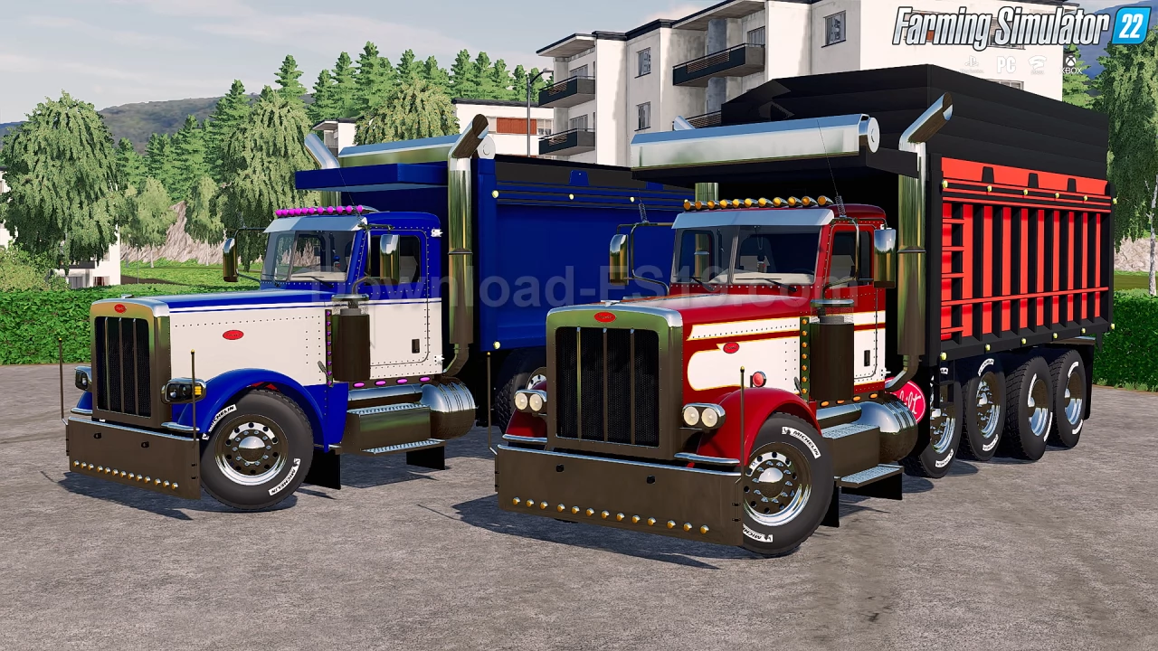 Peterbilt 379 Dump Truck v1.0 for FS22