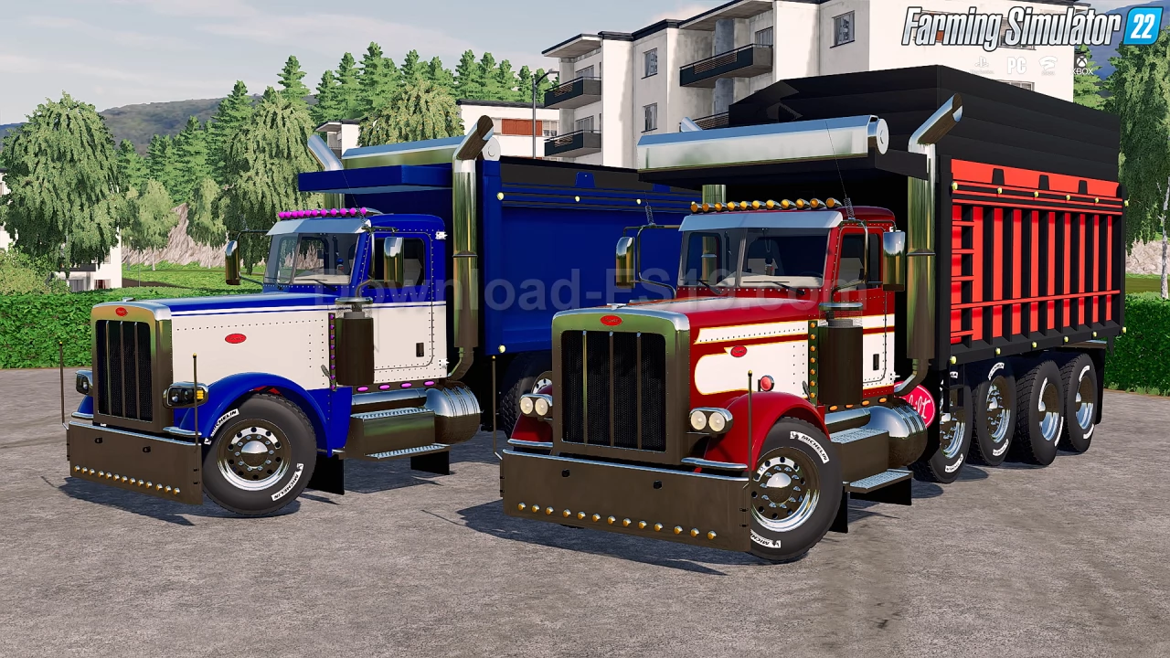 Peterbilt 379 Dump Truck v3.0 for FS22