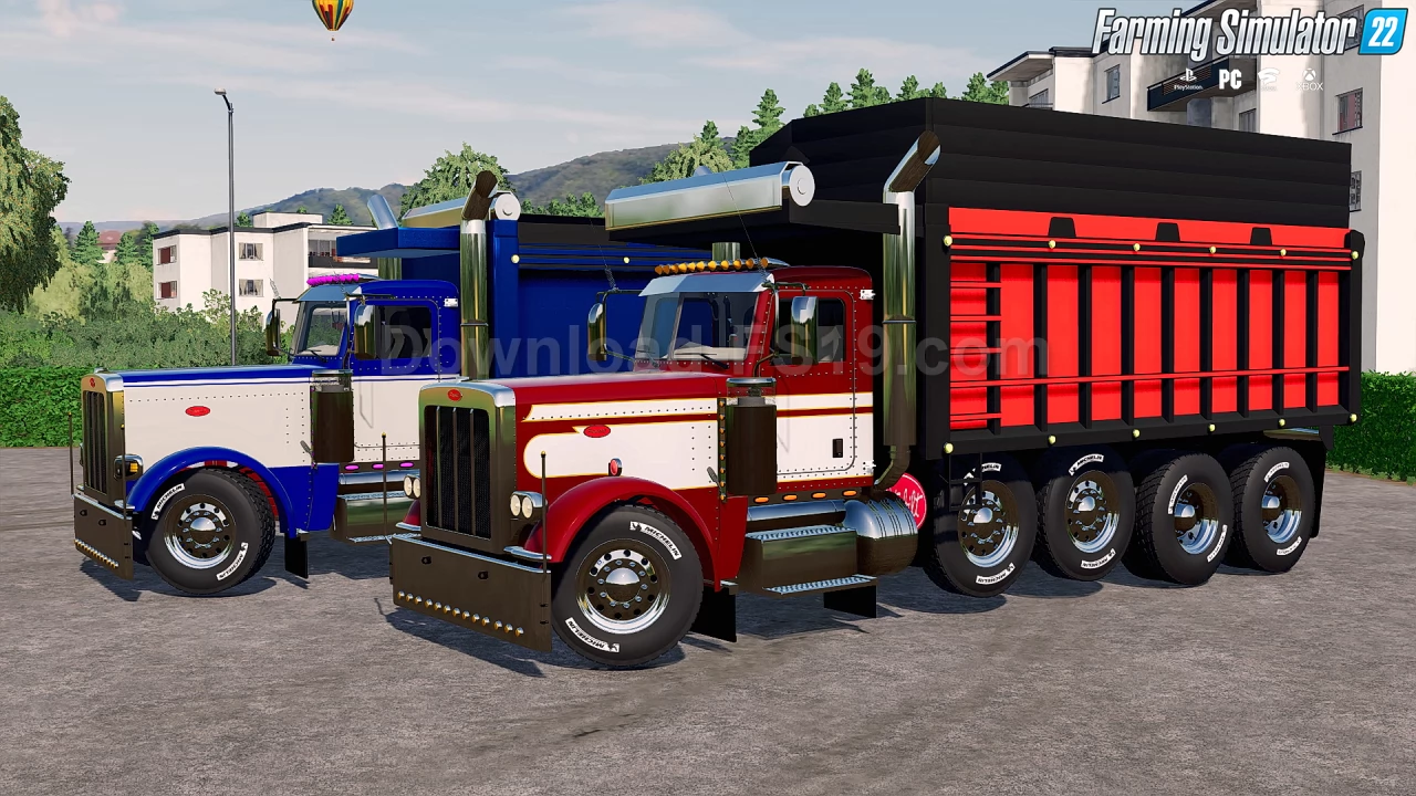 Peterbilt 379 Dump Truck v3.0 for FS22