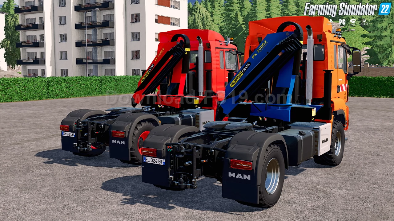 MAN TGS Palfinger Crane Truck v1.0 for FS22