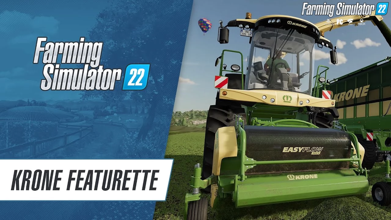 KRONE Brand Featurette - Farming Simulator 22