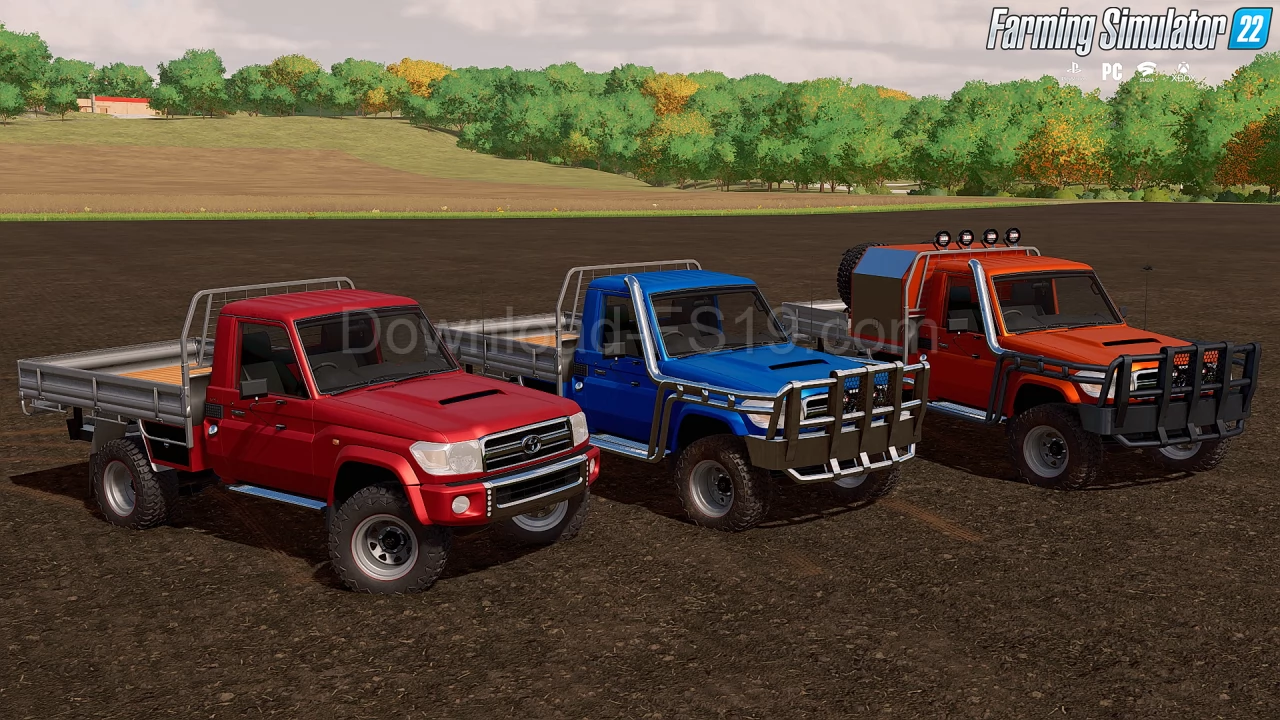 Toyota Landcruiser J70 GXL 4.5L v4.1 for FS22