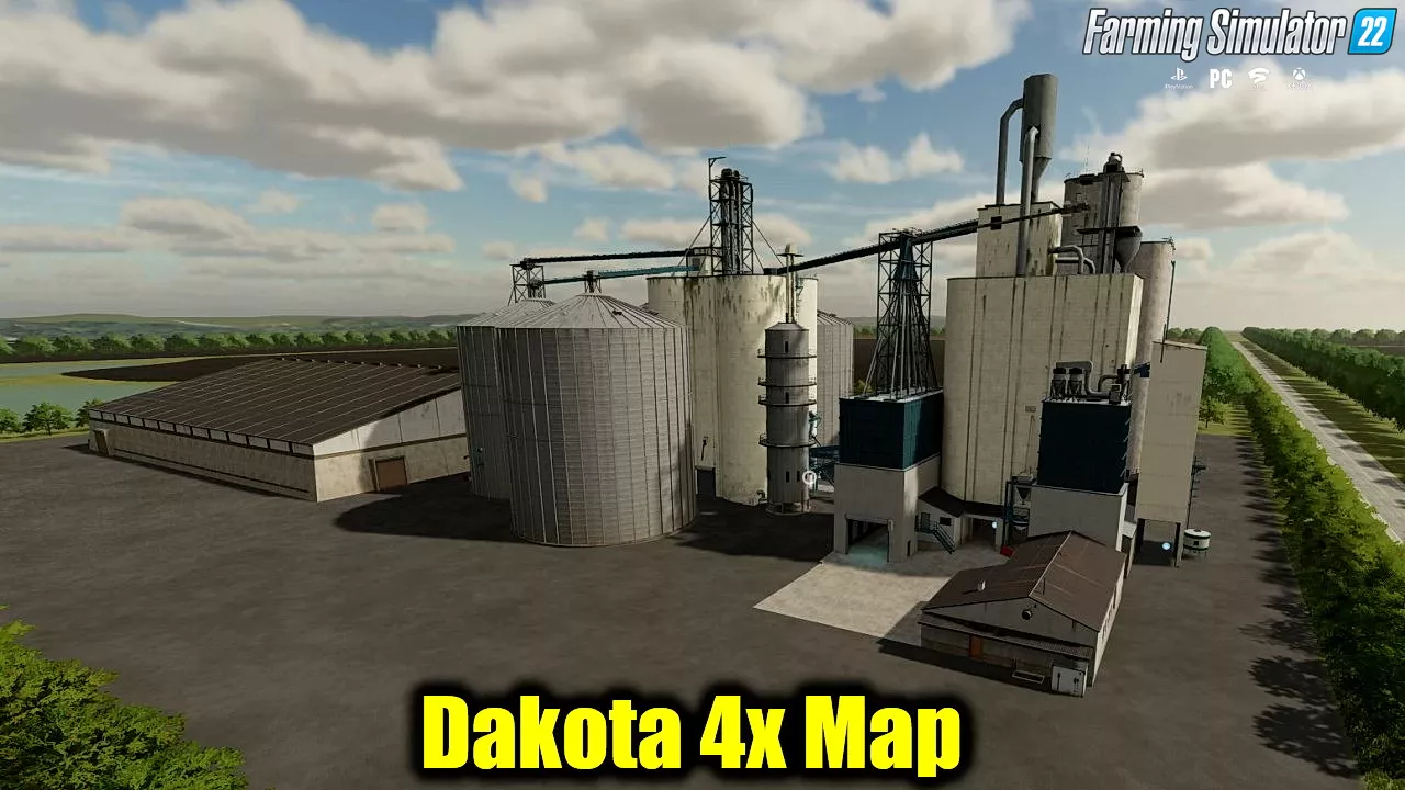 Dakota 4x Map v1.0 for FS22