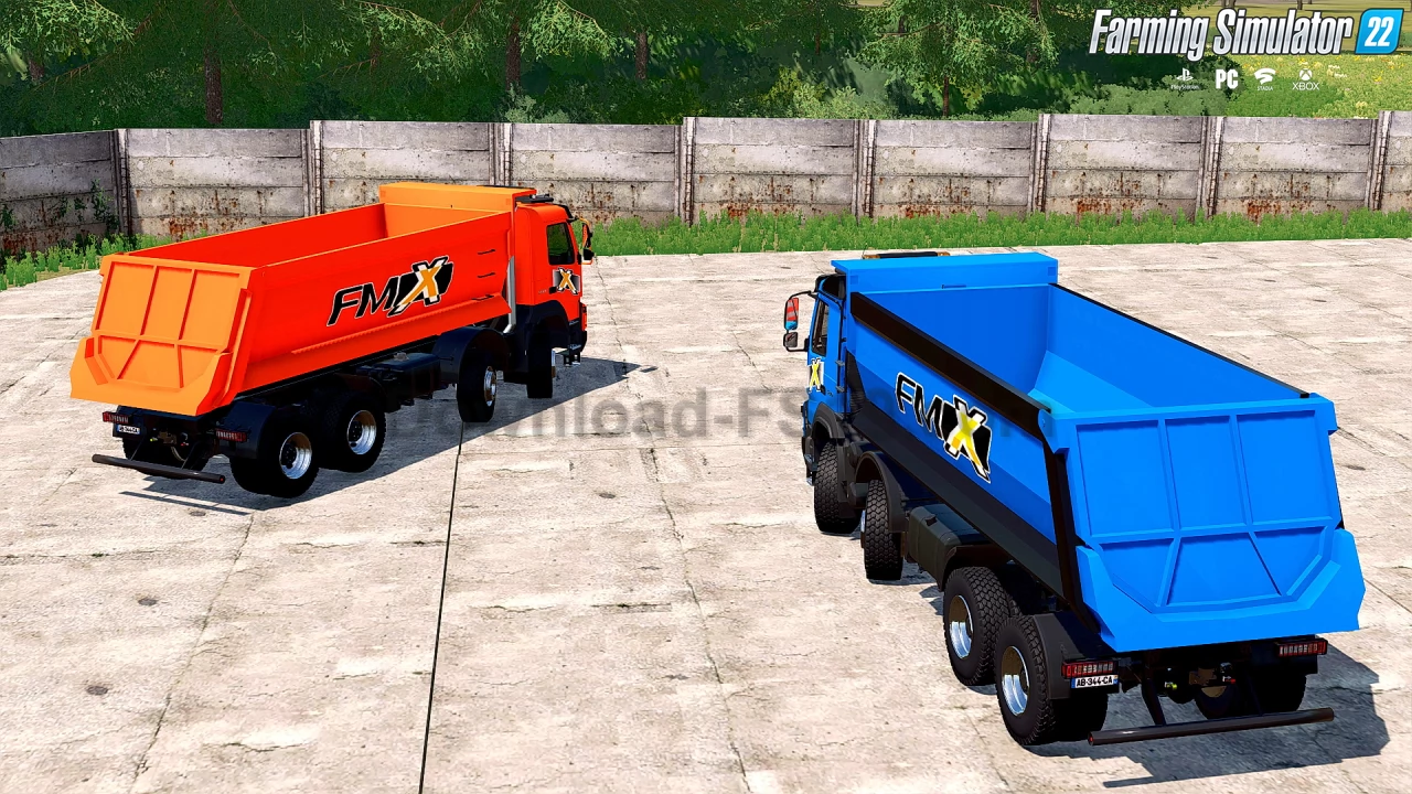Volvo FMX 8X4 Hardox Tipper Truck v1.0 for FS22