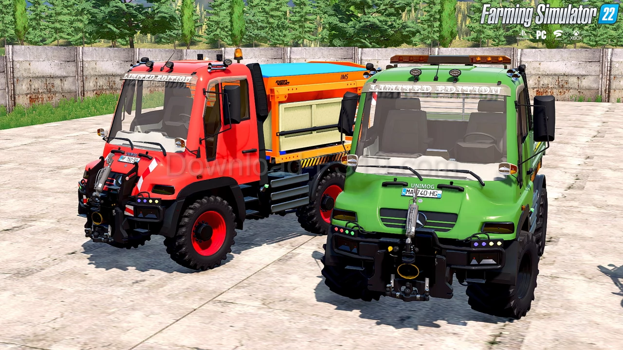 Unimog U400 + Modules v1.0 for FS22