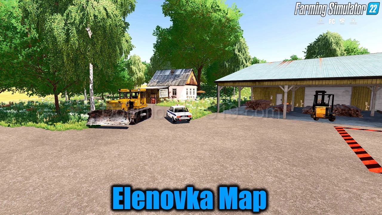 Elenovka Map v0.0.0.5 for FS22