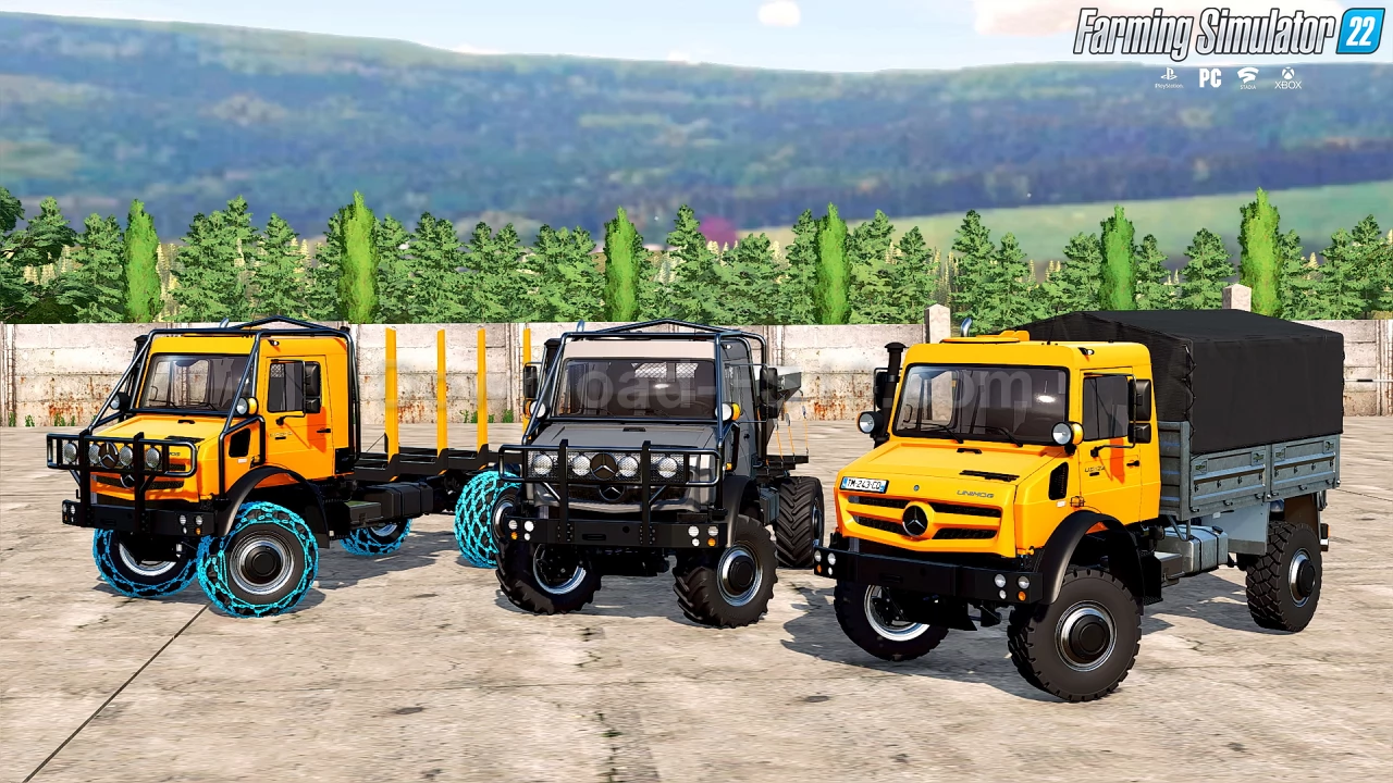 Mercedes-Benz Unimog U-5023/U-5030 v1.0.0.3 for FS22