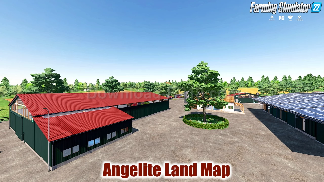 Angeliter Land Map v3.0.0.1 for FS22