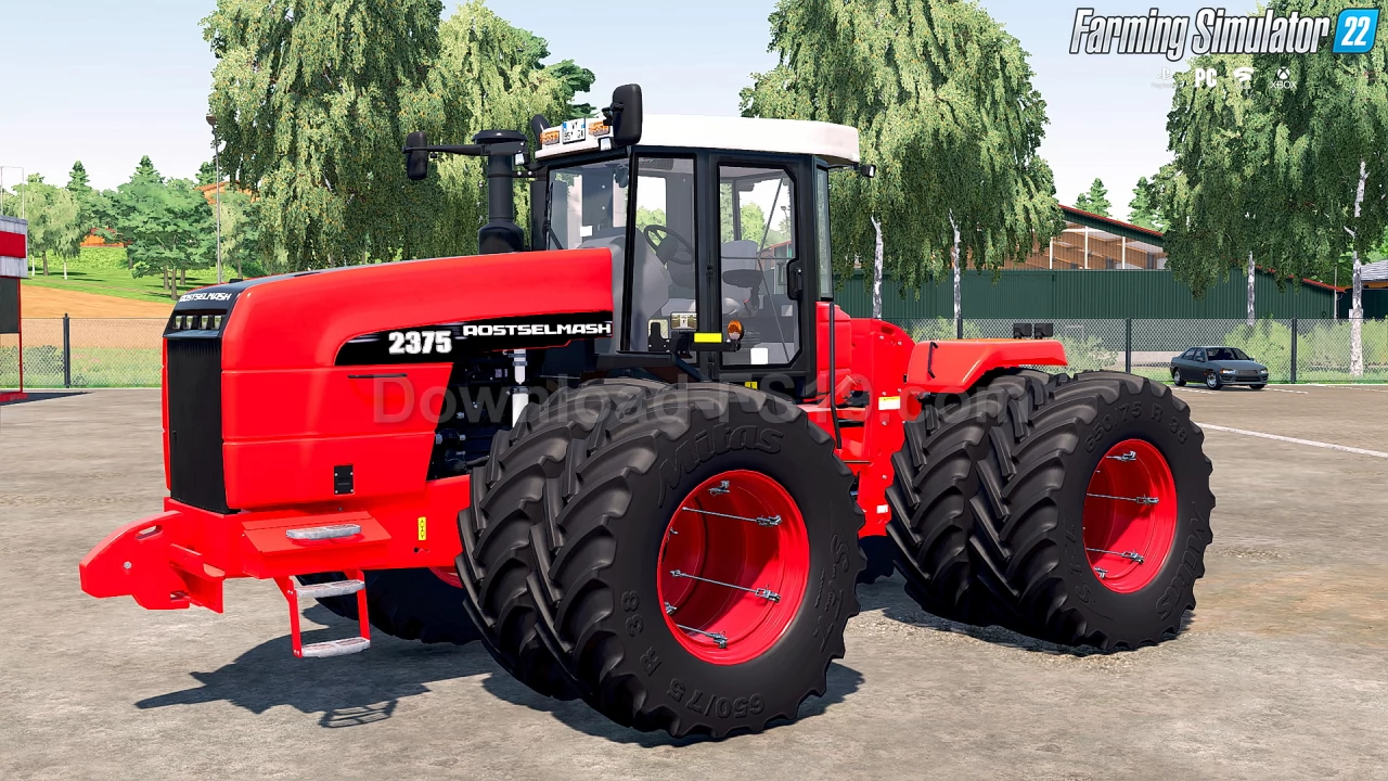 Rostelmash 2375 Godzilla Tractor v1.0 for FS22