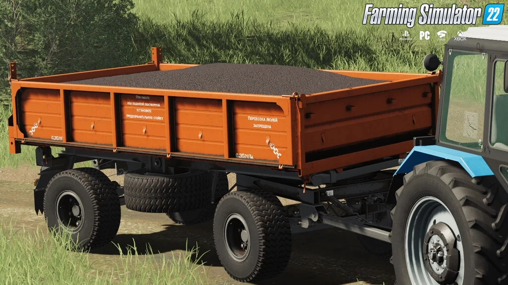 2PTS-6A Trailer v1.0 by FSSA Modding Team for FS22